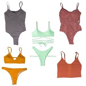 5 PC Womens Juniors Clothing Lot Bundle